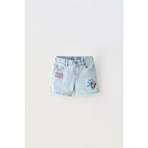 Minnie Mouse © Disney Graffiti Denim Shorts Size 6